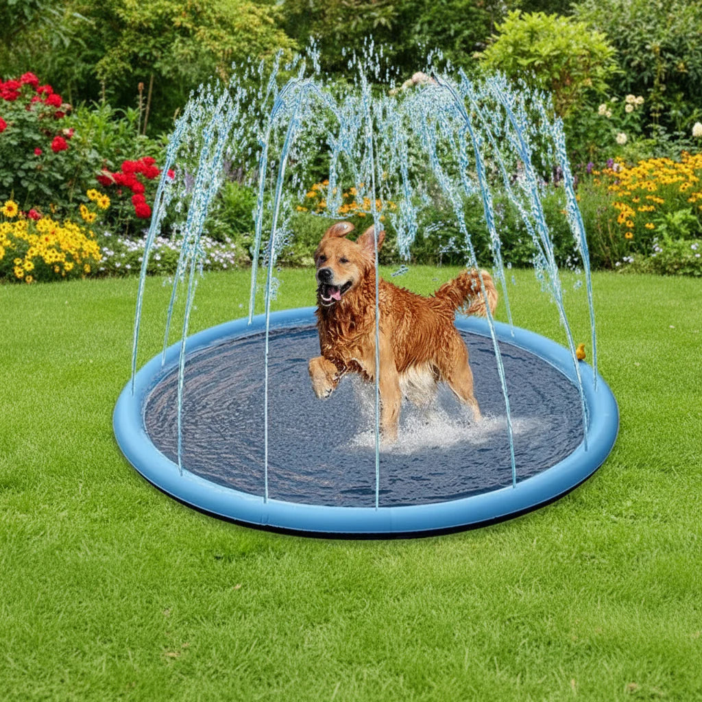 PETHYDRA SPLASH MAT – Interactive Water Mat for Dogs in Summer