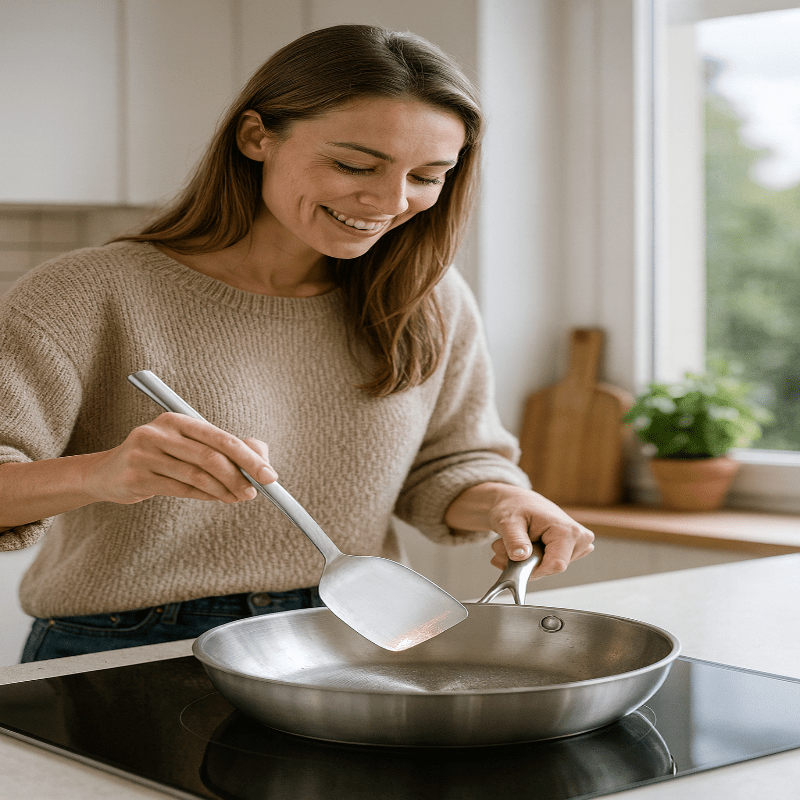 FusionFry – Gas and induction compatible cookware