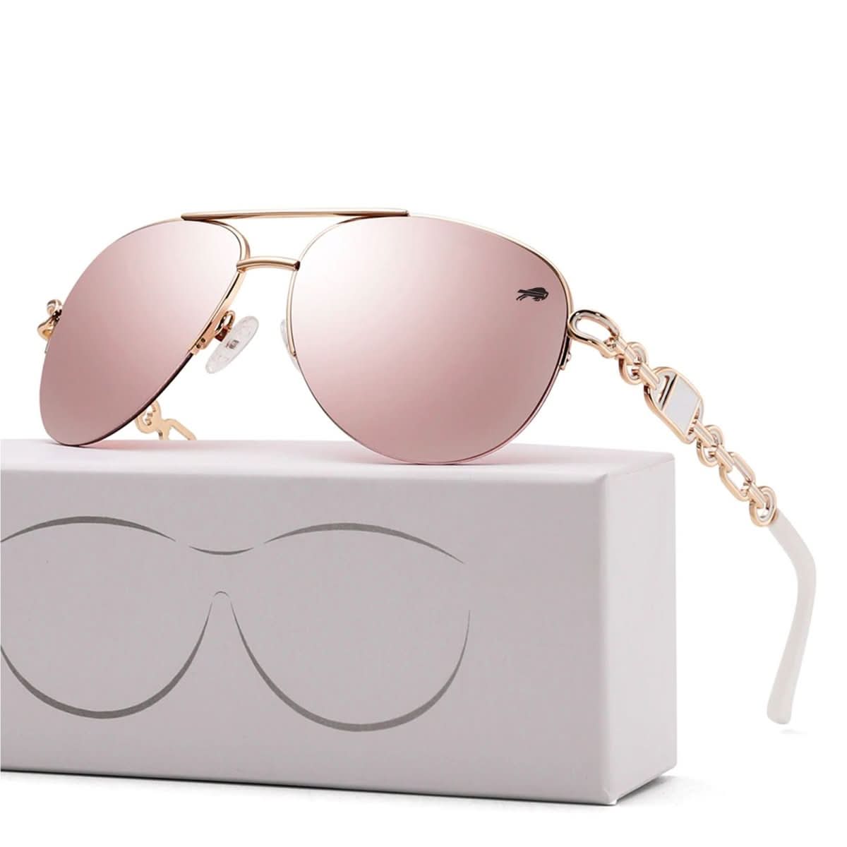 Lunaris Polarized Women's Sunglasses | UV400 Protection | Lightweight Fashion Glasses | Elegant Outdoor Shades