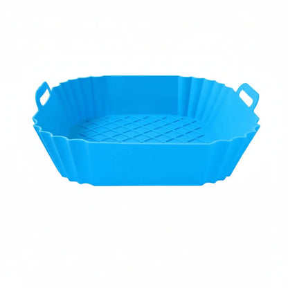 HEISSLUFTPRO – Silicone Insert for the Air Fryer with Handles for Clean, Safe Cooking