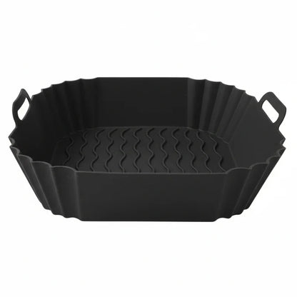 HEISSLUFTPRO – Silicone Insert for the Air Fryer with Handles for Clean, Safe Cooking