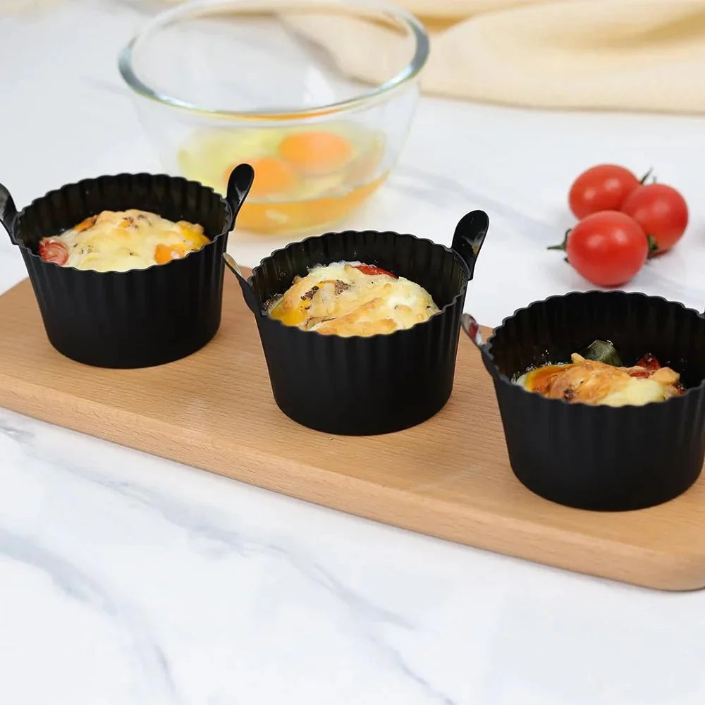 FRÜHFORM – Premium Silicone Egg Molds, Non-Stick & Reusable, Set of 6