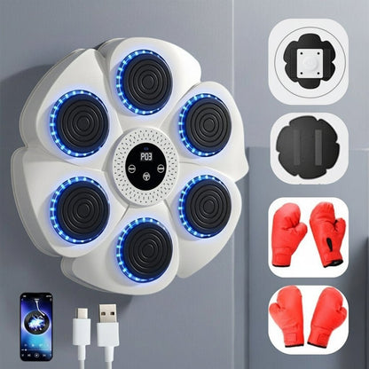 PUNCHBEAT – Intelligent box machine with Bluetooth music and RGB lighting