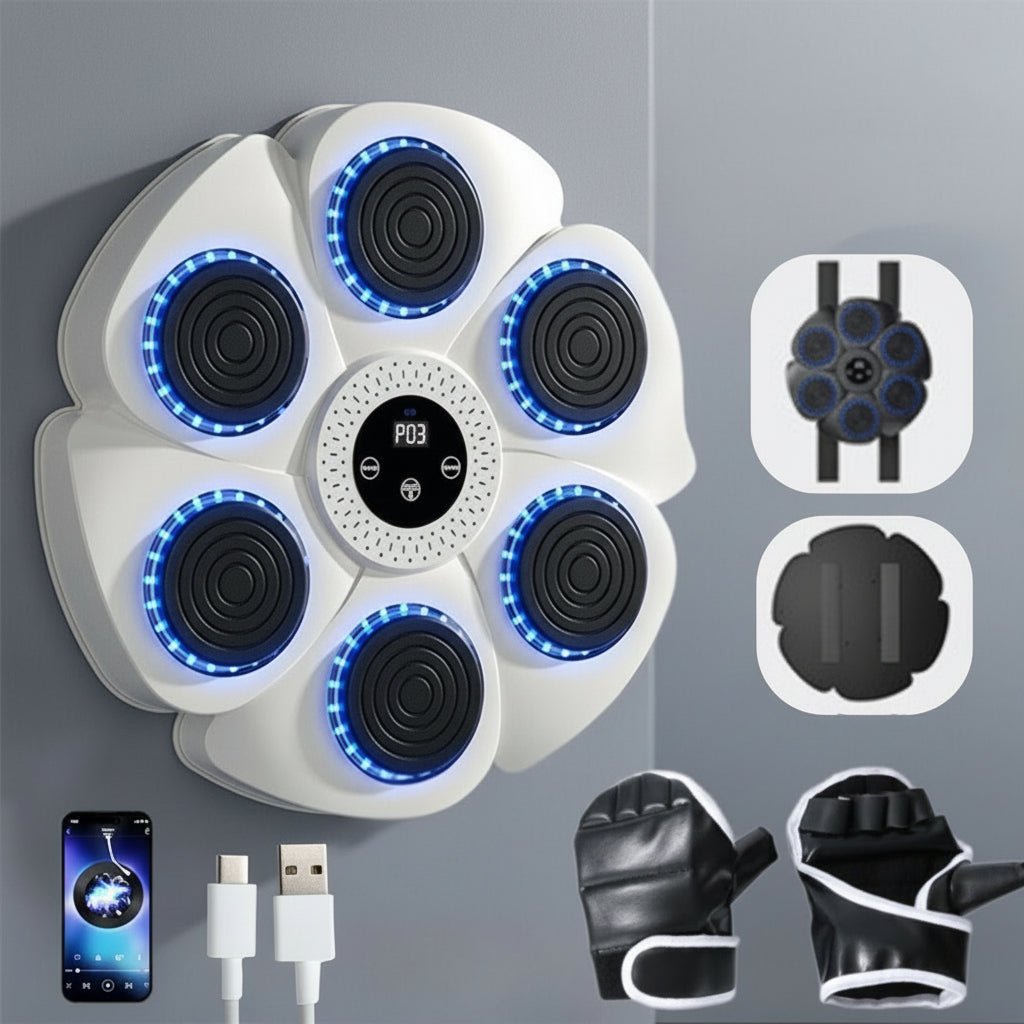 PUNCHBEAT – Intelligent box machine with Bluetooth music and RGB lighting