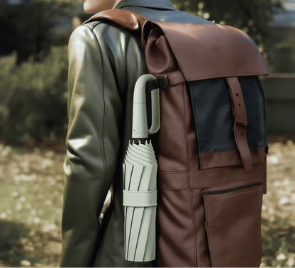 RAINLOCK – Automatic Compact Umbrella, Built for Strong Wind