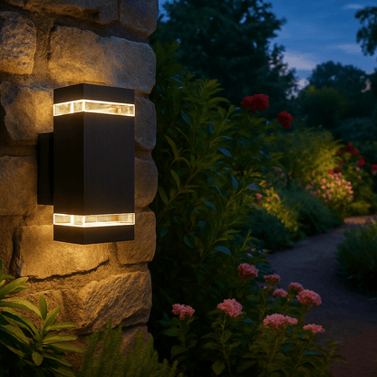 RAYSHIFT – Modern Upward and Downward Outdoor Lights, IP65 Waterproof Garden Lamps