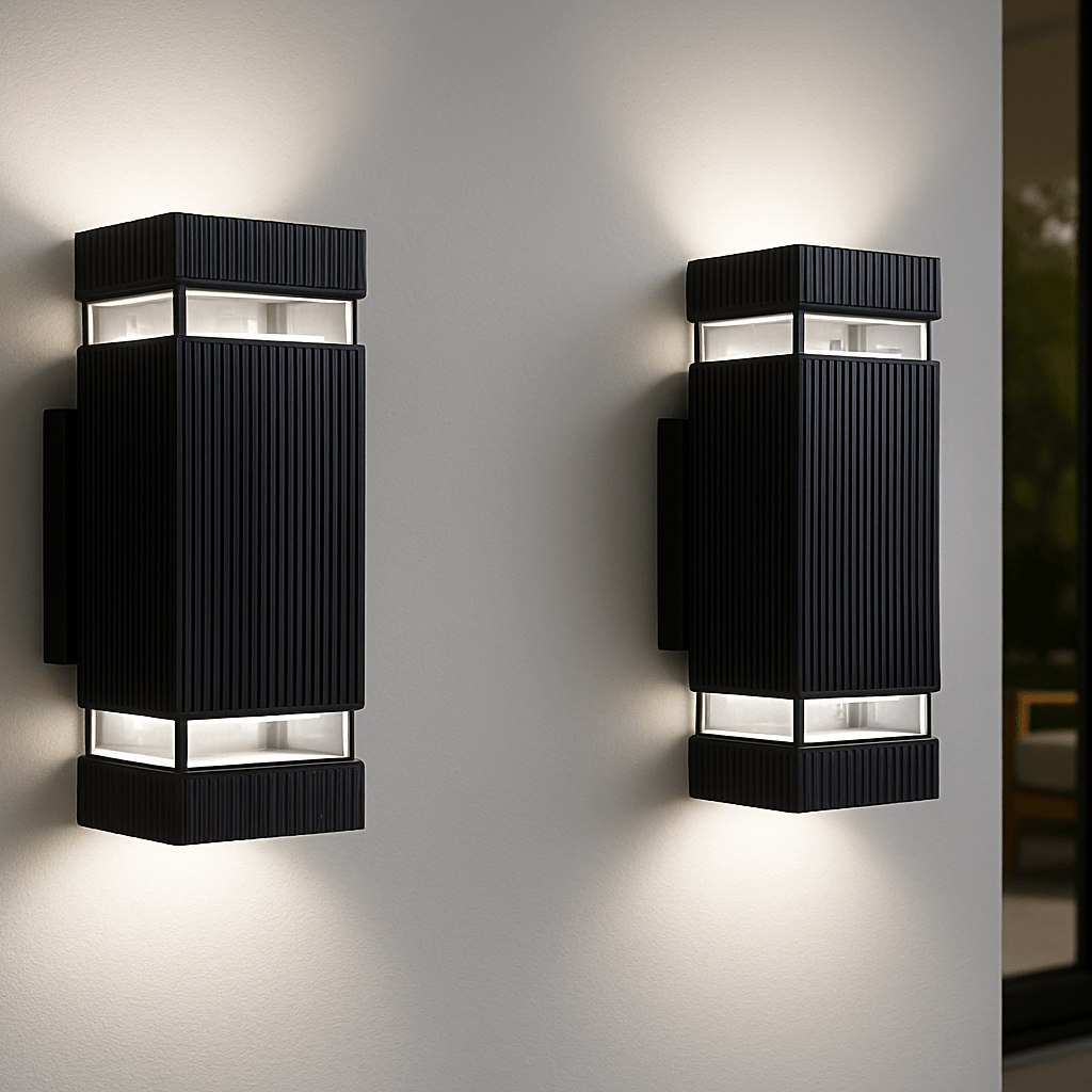RAYSHIFT – Modern Upward and Downward Outdoor Lights, IP65 Waterproof Garden Lamps