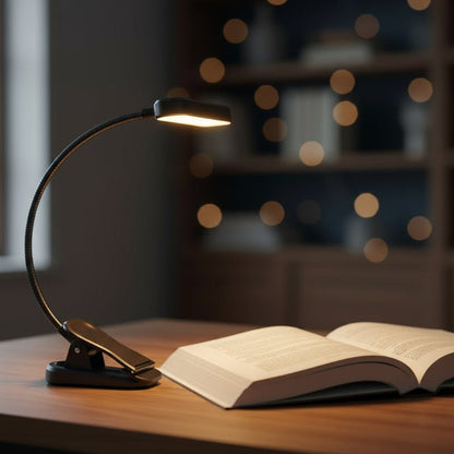 LITFLEX – Flexible LED Reading Light with 3 Color Modes & USB Charging