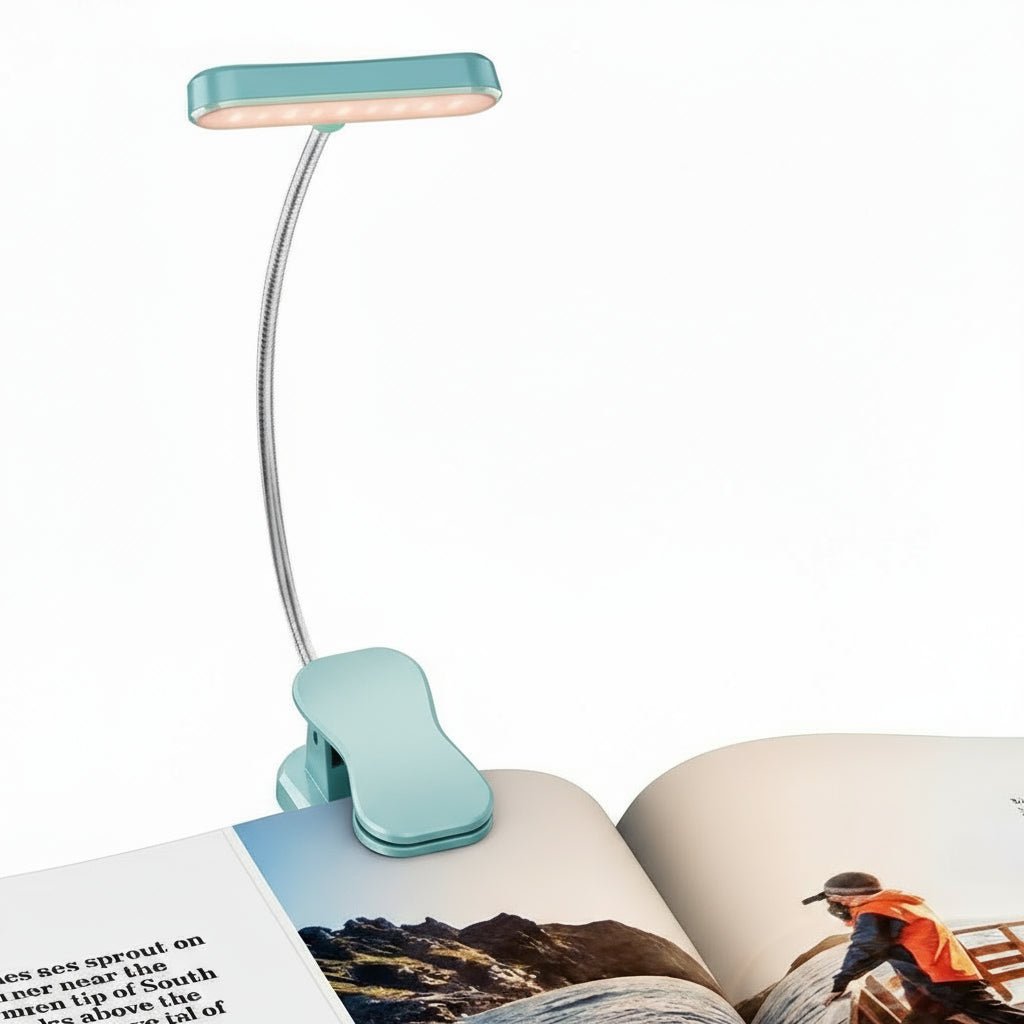 LITFLEX – Flexible LED Reading Light with 3 Color Modes & USB Charging
