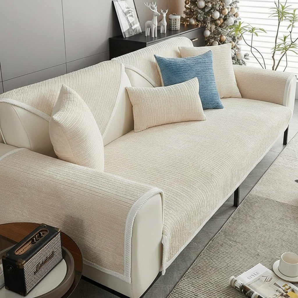 ECO FUR – Sustainable sofa cover against animal scratches
