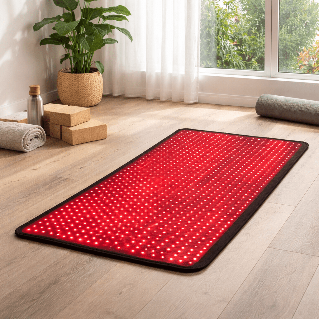 RELAXTHERM – Red Light Therapy Heating Pad for Deep Muscle Relaxation