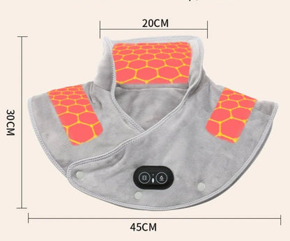 PULSEHEAT – USB Neck Massager with Variable Heat Mode & Vibration Relaxation