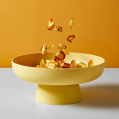 DECOCRAFT – Hand-glazed ceramic fruit bowl for modern & classic interiors