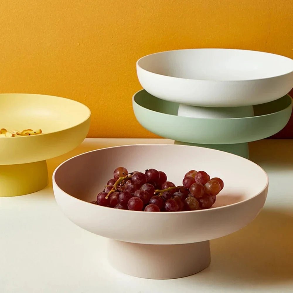 DECOCRAFT – Hand-glazed ceramic fruit bowl for modern & classic interiors