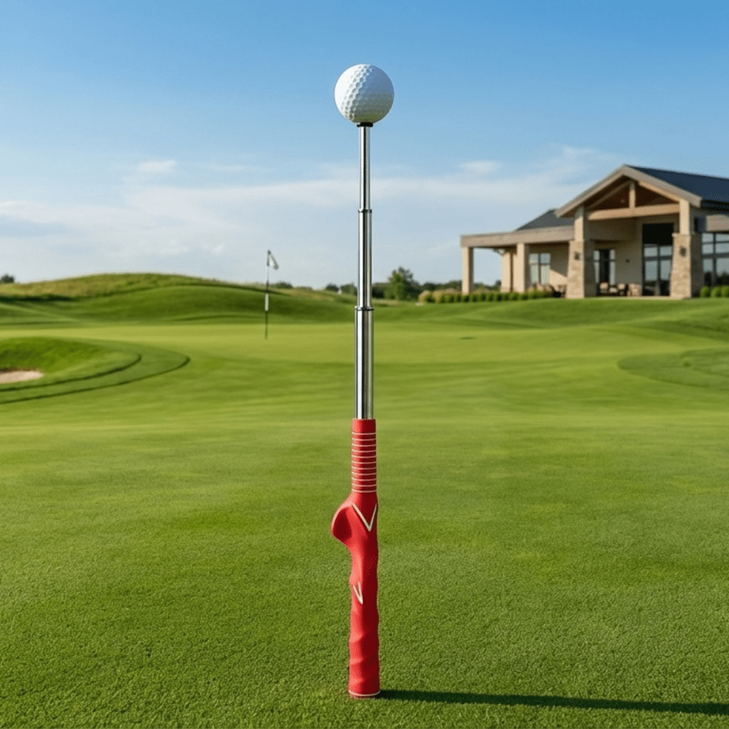 SWINGTICK – Retractable Golf Swing Trainer with Click Feedback