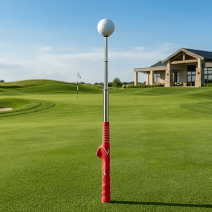 SWINGTICK – Retractable Golf Swing Trainer with Click Feedback