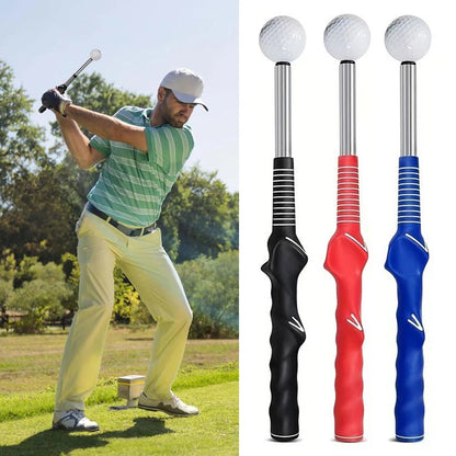SWINGTICK – Retractable Golf Swing Trainer with Click Feedback
