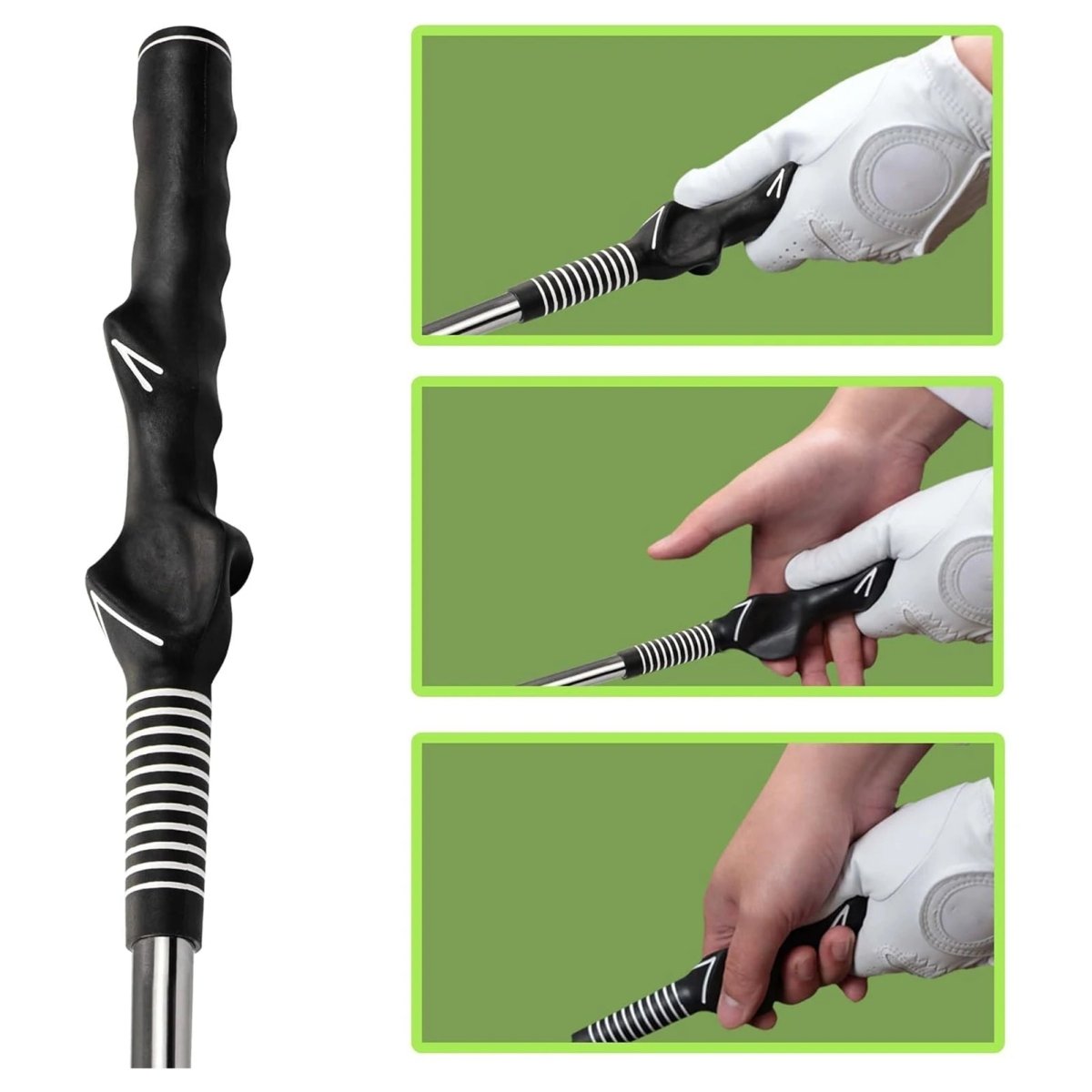 SWINGTICK – Retractable Golf Swing Trainer with Click Feedback