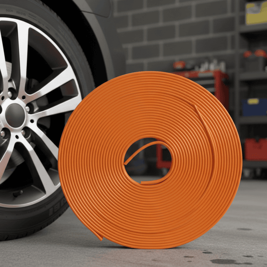 RIMSHIELD – Rim protection strips with strong adhesive rubber to prevent curb damage