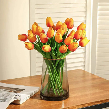 ECHTTULPE – Real-Touch Artificial Tulips for Elegant Decoration