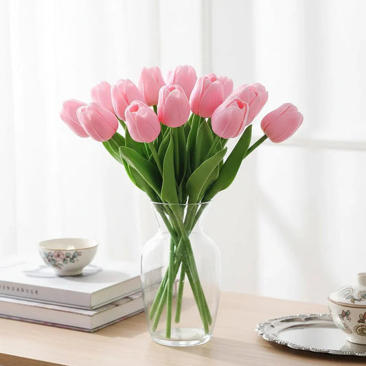 DECOTULIP – Realistic Artificial Tulips for Stylish Home Decoration