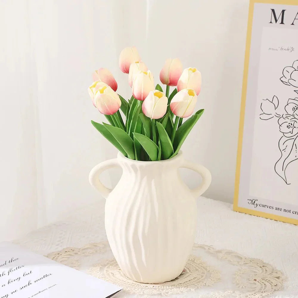 DECOTULIP – Realistic Artificial Tulips for Stylish Home Decoration
