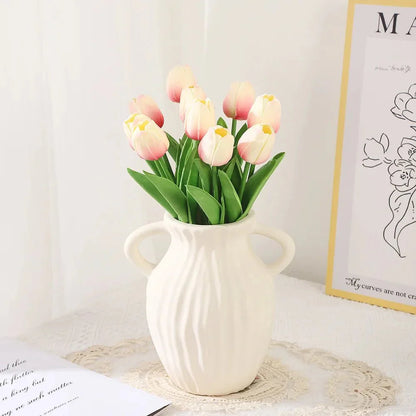 DECOTULIP – Realistic Artificial Tulips for Stylish Home Decoration