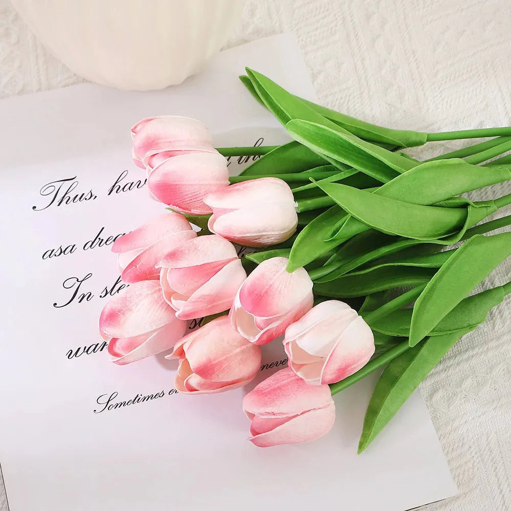 DECOTULIP – Realistic Artificial Tulips for Stylish Home Decoration
