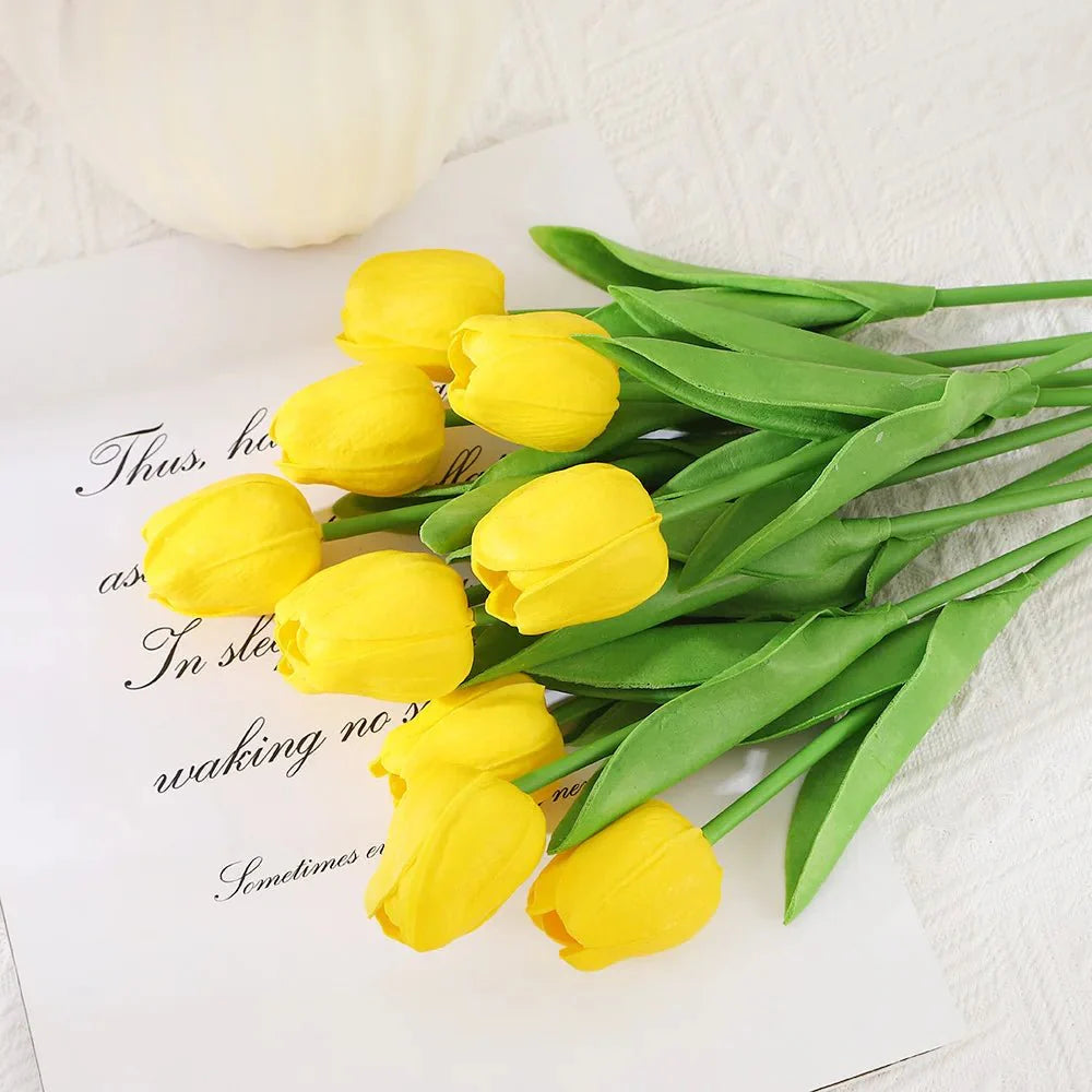 DECOTULIP – Realistic Artificial Tulips for Stylish Home Decoration