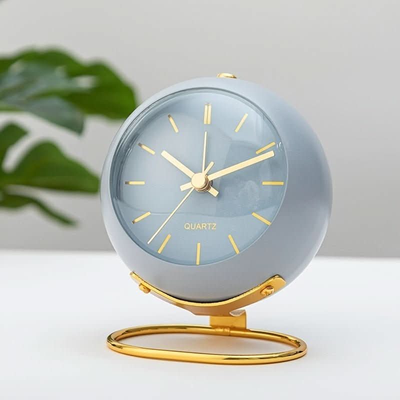 Buzzley – Retro Analog Alarm Clock with Silent Mechanism