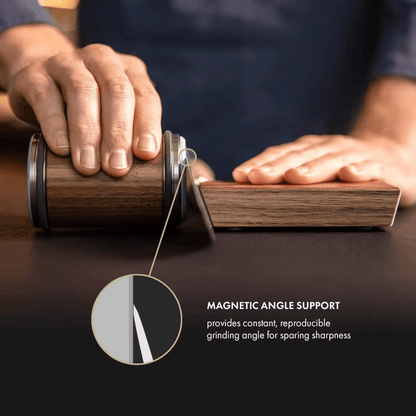 SharpEdge Pro - professional knife sharpener with diamond-coated grinding roller for precise sharpening