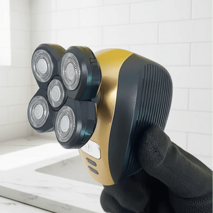 SmoothTrim - 5-in-1 trimmer with floating shaving heads & accessories