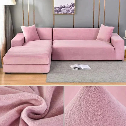 SamtLux sofa cover - Elastic & luxurious for every living room