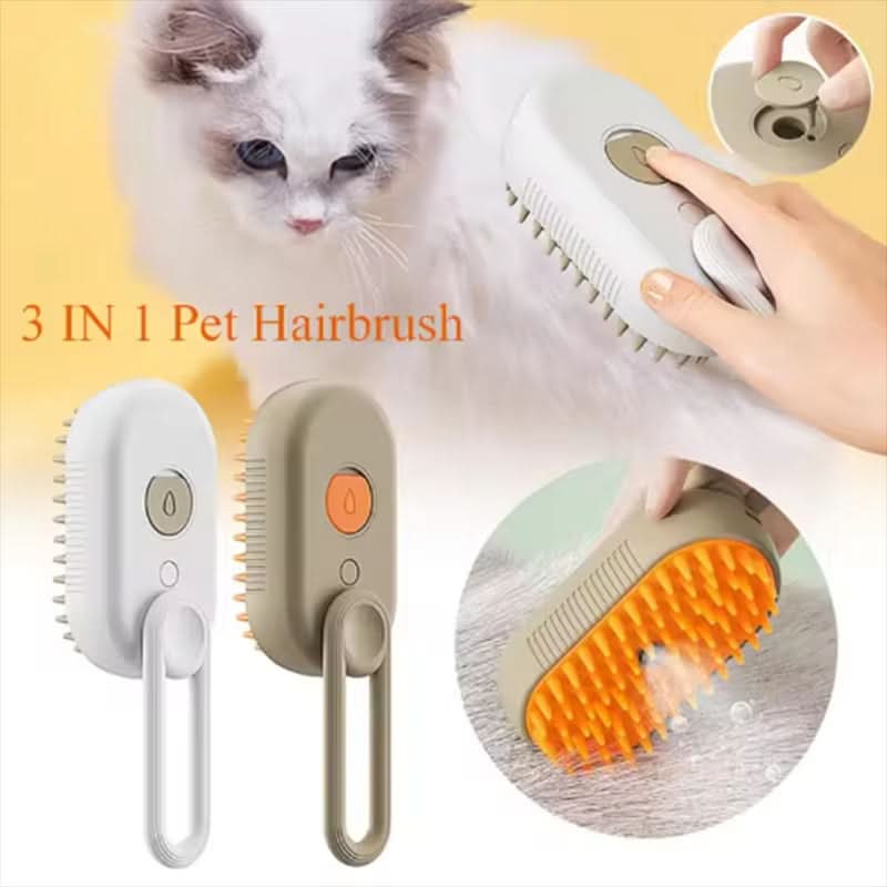 STEAMPURR – Steam comb for silky fur in dogs & cats