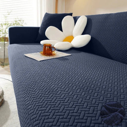 RELAXIO – Elastic sofa cover for living room seating furniture