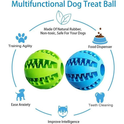 PLAYNIBBLE BALL – Interactive Treat Ball & Chew Ball for Dogs