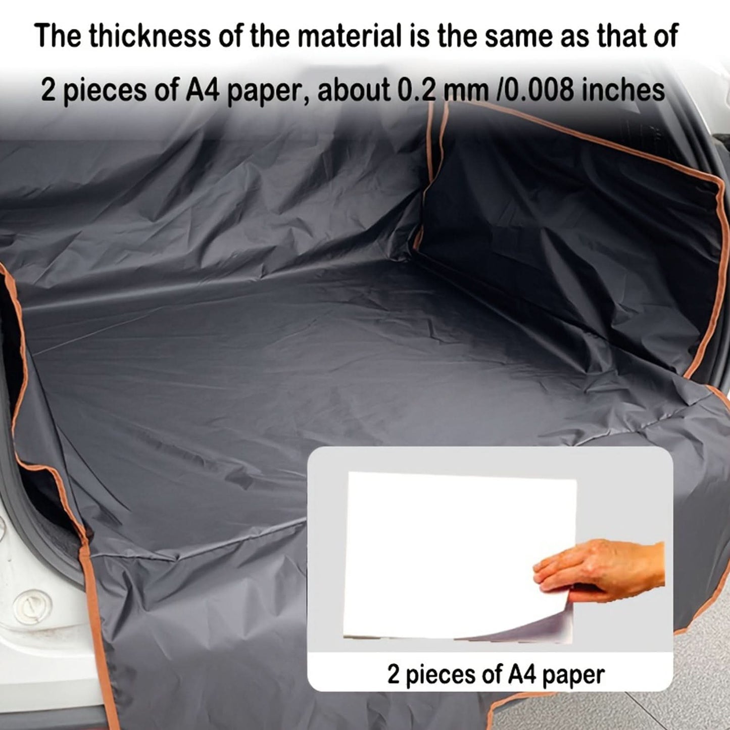 CARCOMPANION – Waterproof Seat Mat for Dogs & Car Protection