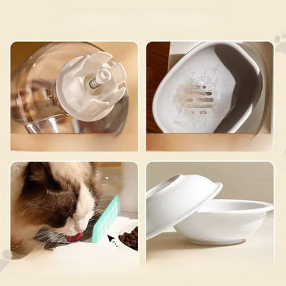 VITAFOUNT – Automatic Food & Water Dispenser for Pets