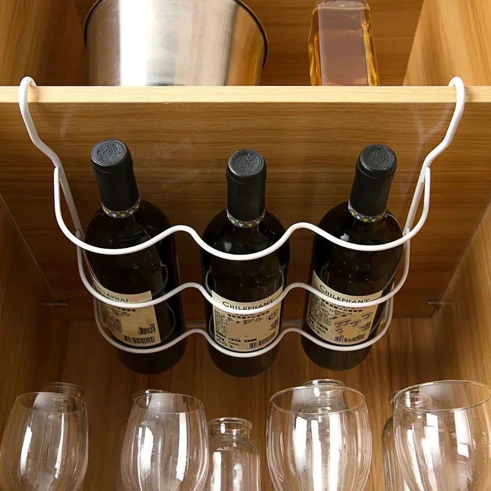 ROLLRACK – Space-saving rolling bottle holder for refrigerator shelves