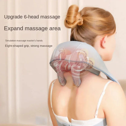 TRAPESHIELD – Electric Shiatsu Neck & Trapezius Muscle Massager for Deep Pressure