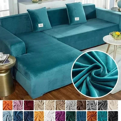 SamtLux sofa cover - Elastic & luxurious for every living room