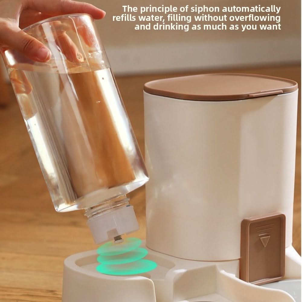 VITAFOUNT – Automatic Food & Water Dispenser for Pets