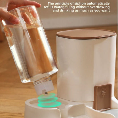 VITAFOUNT – Automatic Food & Water Dispenser for Pets