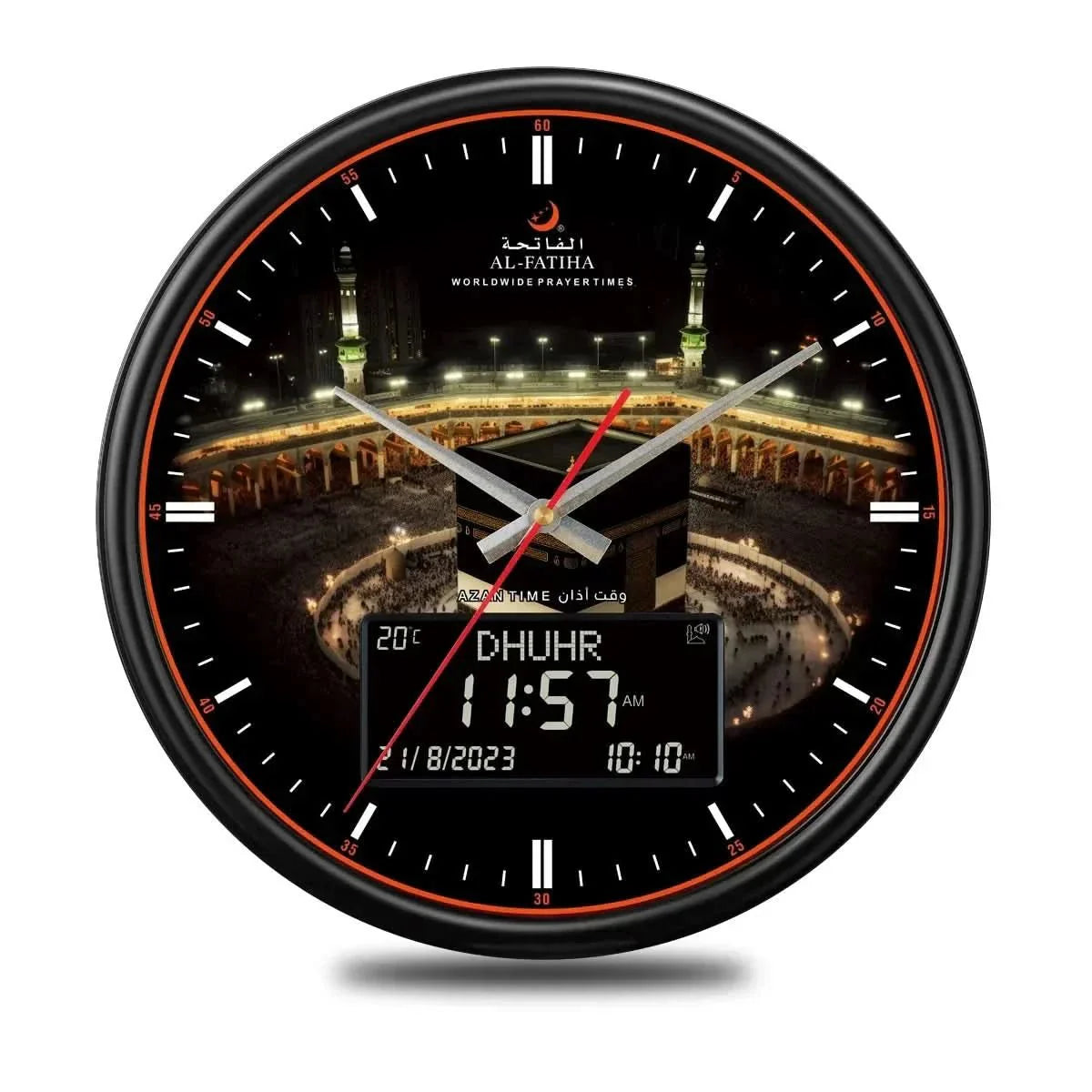 Zamora Time - Prayer clock with automatic azan adjustment and 10 azan sounds