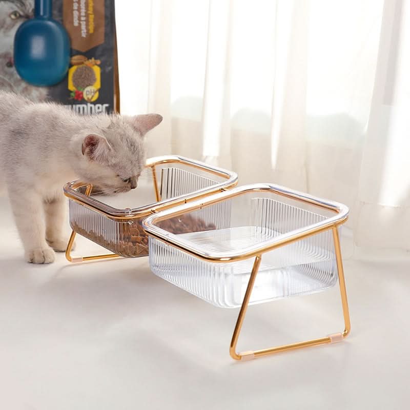 PETCHIC - Raised food bowl for cats & small dogs