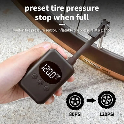 AirRide Pro - Portable 150PSI Mini Bike Pump for MTB & Outdoor