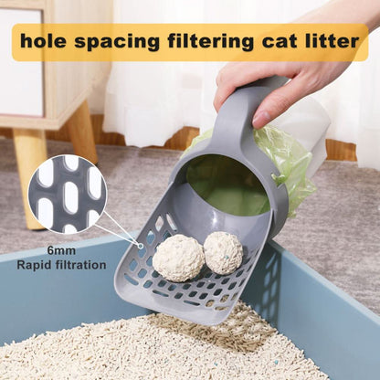 EASYSCOOP - Hygienic cat scoop with odour-stop function