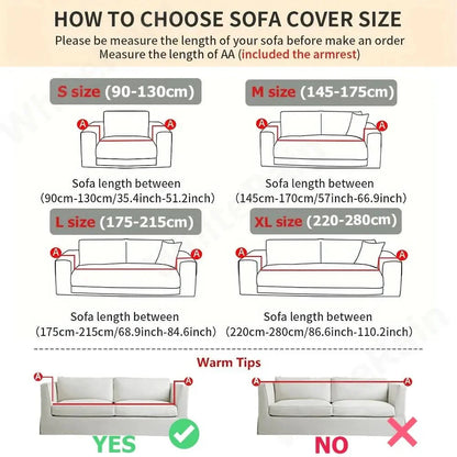 CouchWrap sofa cover - Non-slip & comfortable for every living room