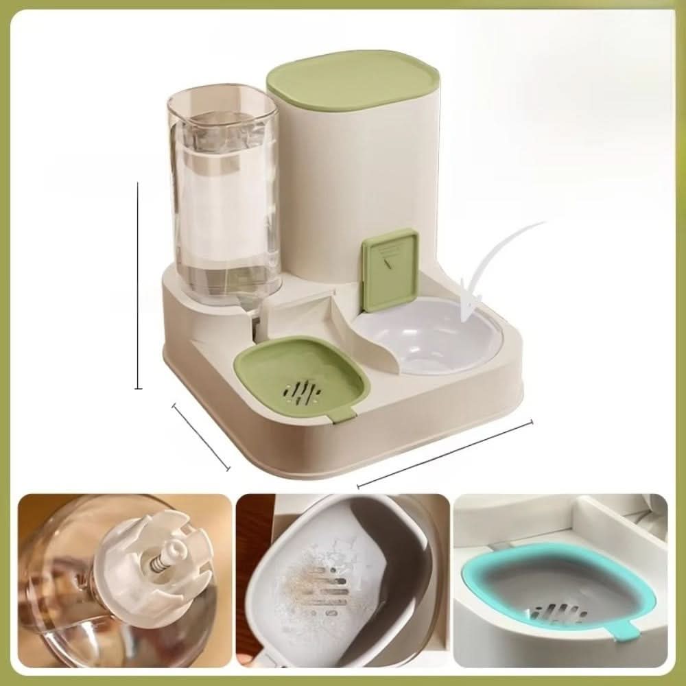 VITAFOUNT – Automatic Food & Water Dispenser for Pets