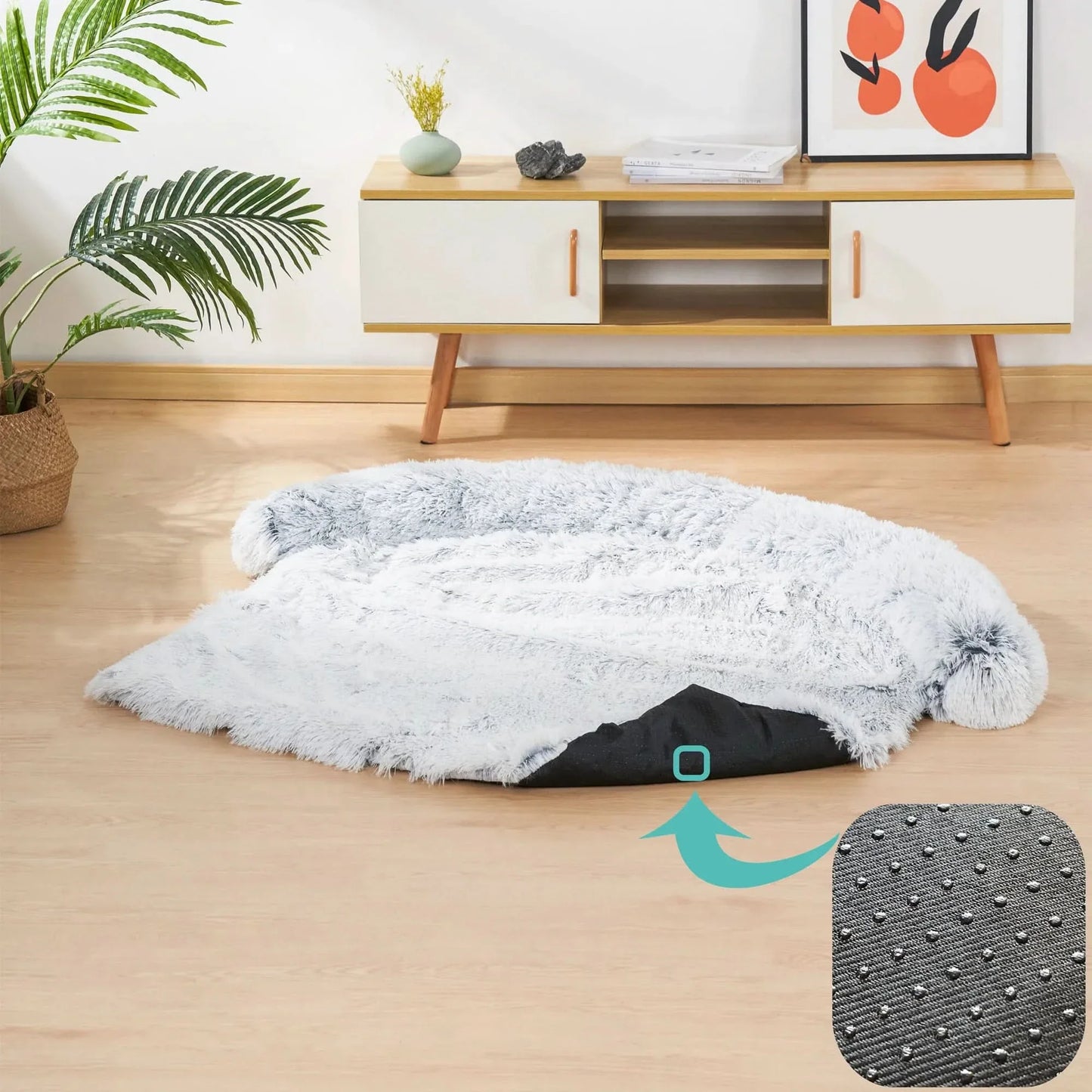 Quehy Petbed - Washable luxury cosy blanket for pets